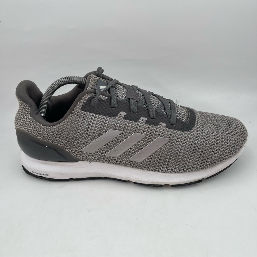 Adidas Women’s Cosmic 2 SL -SZ 12- Silver Grey Lace-Up Running Shoes Sneakers